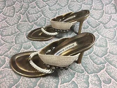 Manolo Blahnik Women's Sandals US 8 • $40