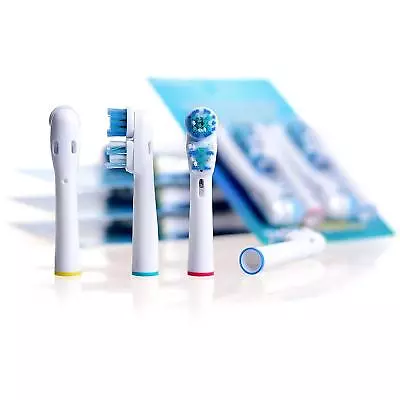 $11.99 • Buy 4pcs Electric Toothbrush Replacement Heads For Braun Oral B Dual Clean SB-417A