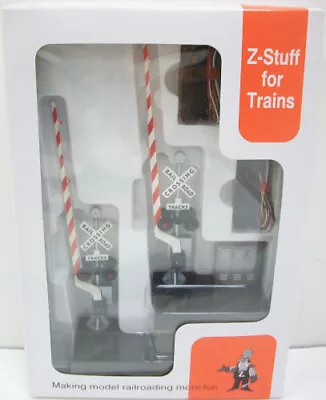 Z-Stuff DZ-1010 O Crossing Gate & Signal Pair W/Block Signal Detectors LN/Box • $174.59