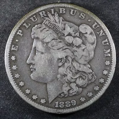 1889-CC Morgan Silver Dollar US $1 90% Silver Coin Carson City Mint!!! • $102.50