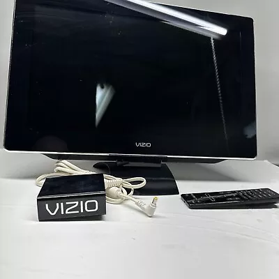 Vizio VM190XVT 19” Edge Lit Razor LED LCD TV Used Tested Works With Remote • $95.50