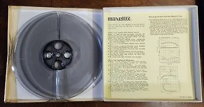 Maxell 7  Plastic Take-up Reel In Maxell UD 35-90 Box • $9.99