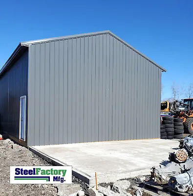 Steel Factory Prefab 20x25x9 Galvanized Metal Storage Garage Steel Building Kit • $10750