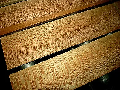 10 Pieces Thin Kiln Dried Quartersawn Sycamore 36  X 3  X 1/2 Scroll Wood Lumber • $134.95