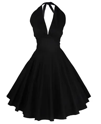 $29.95 • Buy Retro Rockabilly 1950s Pin Up Swing Dress For Women Men Crossdresser Trans