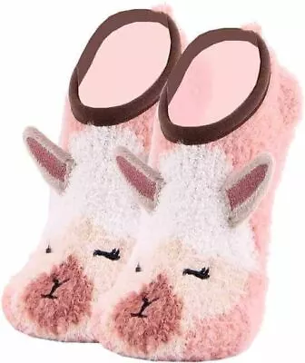 Oooh Yeah Mary Jane Slipper Socks Llama Bok • $10.74