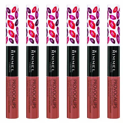 (6 Pack) Rimmel Provocalips 16 Hour Kissproof Lipstick Make Your Move 0.14 Oz • $38.49