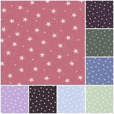 100% Cotton Craft Fabric By The Metre 3mm Stars Ditsy Tiny Dress Fat Quarter  • £7.55