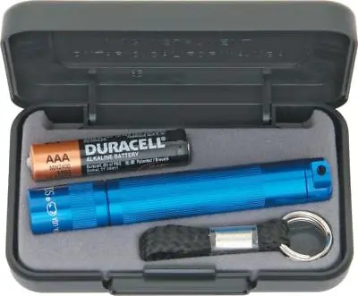 MagLite Solitaire Single Cell AAA Battery Blue Aircraft Aluminum Flashlight 1B • $13.48