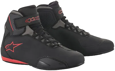 Alpinestars Sektor Riding Shoes Black/Gray/Red • $159.95