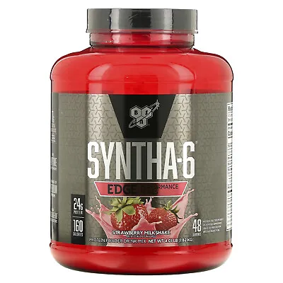 Syntha-6 Edge Protein Powder Mix Strawberry Milkshake 4.01 Lb (1.82 Kg) • $70.04
