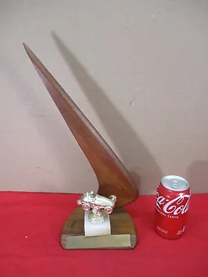 Vintage 1962 Midget Car Auto Sprint Racing Trophy Trophies MCM (D) • $137.99