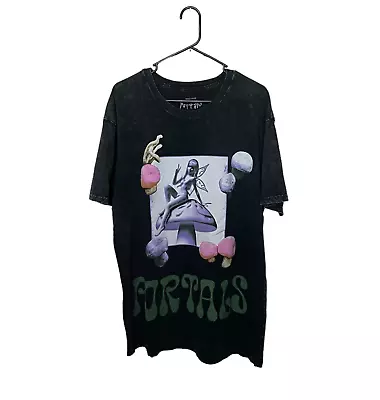 Melanie Martinez Shirt Mens XL Black Portals Tour Pop Music Fairy Mushroom • $24