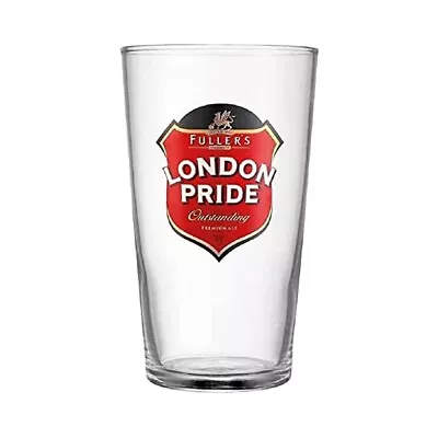 Personalised Fuller's London Pride One Pint Beer Glass Engraved Gift • £14.99