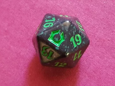 Magic The Gathering RETURN TO RAVNICA GOLGARI BLACK D20 SPINDOWN DICE New MTG • $18.95