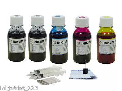 Canon PG-240 240XL CL-241 Refill Ink For MG2120 3120 MG4120 MG3122 5x100ml • $29.99