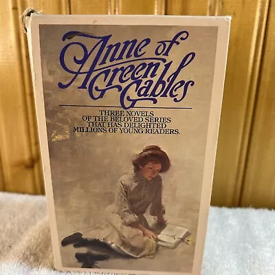 Vintage Anne Of Green Gables 1987 Box Set 1-3 PB L. M. Montgomery Bantam Books • $9.87