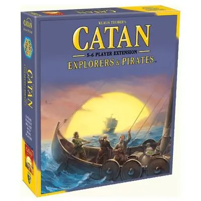 Catan: Explorers And Pirates 5-6 Player Extension Board Game • $49.95