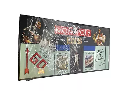 ELVIS PRESLEY MONOPOLY COLLECTORS EDITION Parker Brothers Board Game NEW 2003 • $38.98