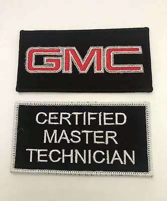 Gmc Certified Master Technician Sew/iron Patch Embroidered Uniform  Car Truck • $12.99