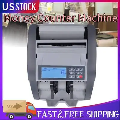 Money Counting Machine LCD Display Banknote Currency Counter With UV MG IR MT DD • $81.69