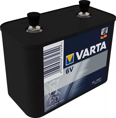 Varta Professional Worklight 540 4R25-2 Work 6V Block Battery (loose) • £11.99