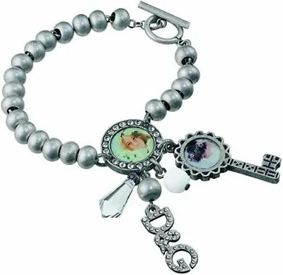D&G DJ0256 Stainless Steel Authentic Classic Ladies' Romantic Bracelet • £42