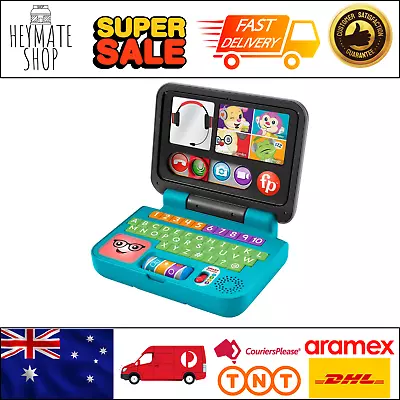 Fisher-Price Laugh & Learn Let's Connect Laptop HCF33 Electronic Toy With Lights • $20.84