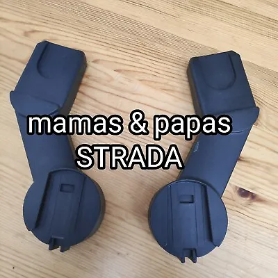 Mamas & Papas STRADA Pram Car Seat Adapters Adaptors - Cybex Maxi Cosi BeSafe • £13.99