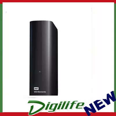Western Digital WD Elements Desktop 4TB USB 3.0 3.5  External Hard Drive • $215
