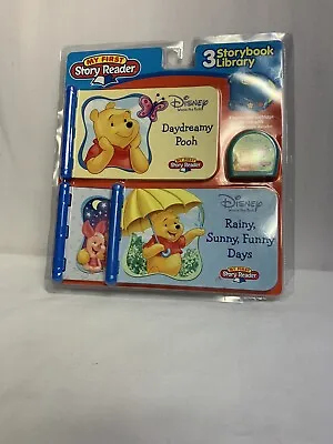 My First Story Reader 3 Storybook Library Disney Winnie Pooh And Cartridge New • $15.99