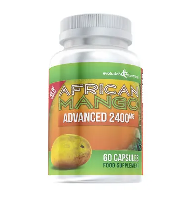 Pure African Mango Advanced 2400mg 60 Diet Capsules Evolution Slimming • £6.99