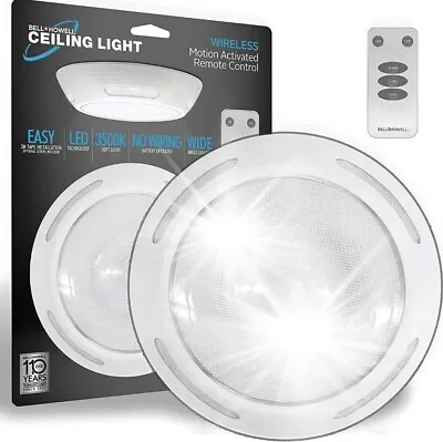 Wireless Ceiling Spotlight LED Light Fixture W/ Remote Control • $18.98