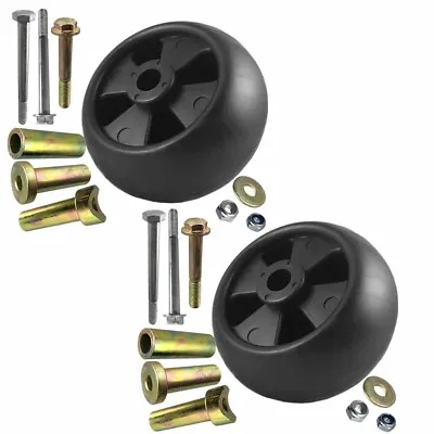 2Pk Deck Wheel 9Pc Kit For John Deere AM133602 AM116299 M111489 GX355 LT180 • $26.59