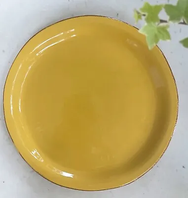 VIETRI Cucina Fresca Fantasia Yellow 10 7/8” Dinner Plate Discontinued • $33