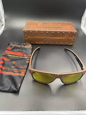 Oakley Breadbox Rust Decay W/ Fire Iridium Polarized Lenses New • $427.50