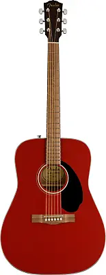 Fender Acoustic Guitar -  Cd-60 V3 Cherry Red Special Edition • £119