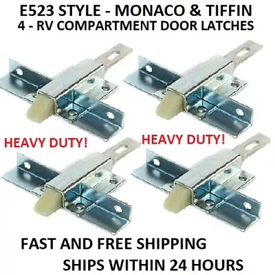 $24.75 • Buy 4 - E523 RV Compartment Baggage Door Slam Trigger Latch Lock Monaco Tiffin