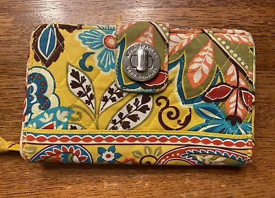 Vera Bradley Provencal Turn Lock Wallet VGC! • $15