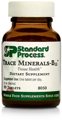 Standard Process Trace Minerals-B12 Whole Food Spleen 90 Tablets • $22.94