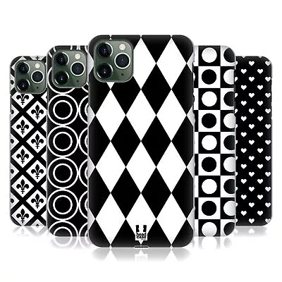 HEAD CASE DESIGNS BLACK AND WHITE PATTERNS BACK CASE FOR APPLE IPHONE PHONES • $14.95