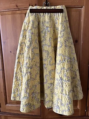 Vintage 1950s Alex Colman California Ladies Yellow Poodle Skirt Small Perfect • $99.99