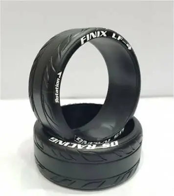 RC Drift Car Tyres Tires - 1/10 Scale RC - Ds Racing RWD LF4 Tread Look • £16.99