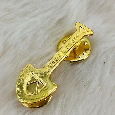 Edgewood College Madison WI Souvenir Groundbreaking Gold Shovel Lapel Pin • $8.79