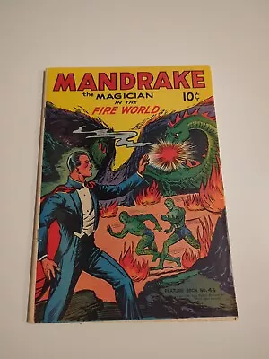 Feature Book 46 Mandrake The Magician 1945 David McKay Publishing !! Nice! • $399.99