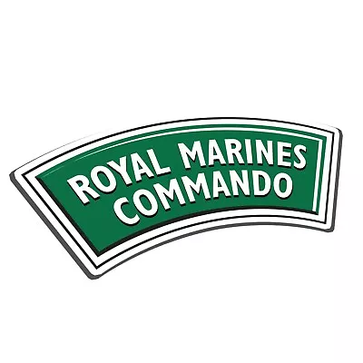 Royal Marines Commando Patch Sticker - Royal Navy - British - Special Forces • £2.49