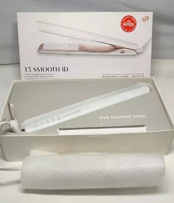 T3 Smooth ID 1  Smart Flat Iron - White/Rose Gold • $114.99