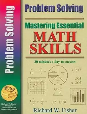 Mastering Essential Math Skills PROBLEM SOLVING (Mastering Essential Math - GOOD • $8.42