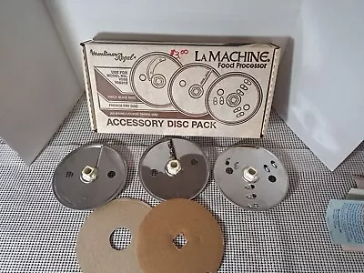 Regal La Machine Food Processor Accessory Disc Pack VDP-1 (1 Disc Not Original ) • $48