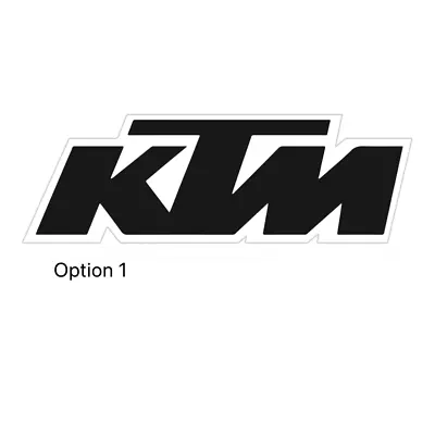 KTM Racing Team Decal Sticker • $3.99